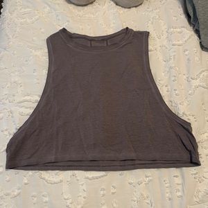 Lululemon purple muscle tank